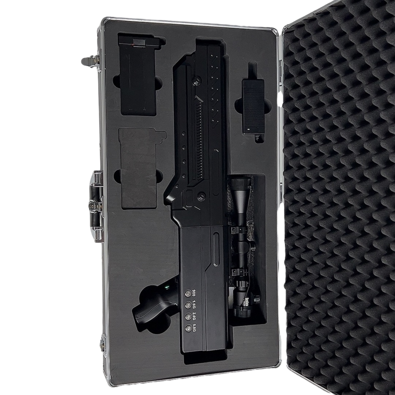  市中手持便携式枪型低空防御反制四通道B型